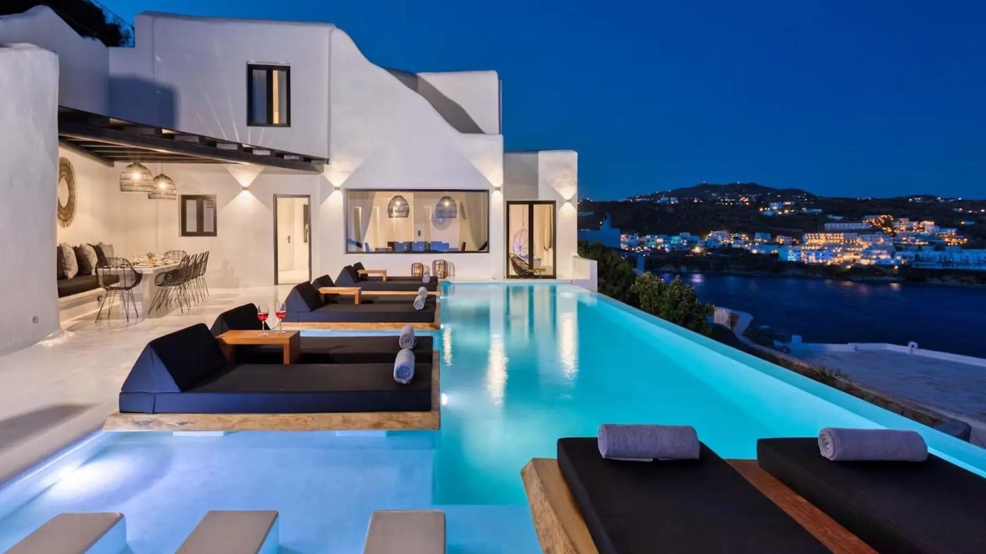Villa With Aegean Sea Views 프사로우