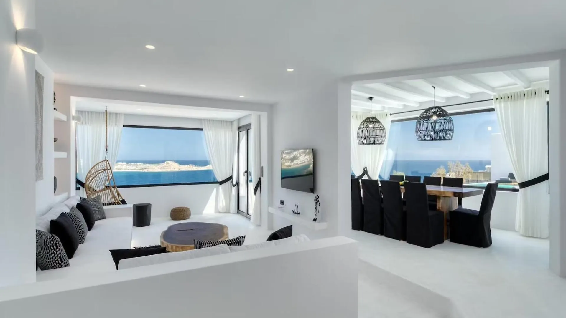 Villa With Aegean Sea Views 프사로우 그리스